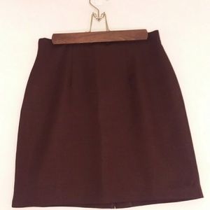 Z.Z. Michael's Dark Brown Skirt